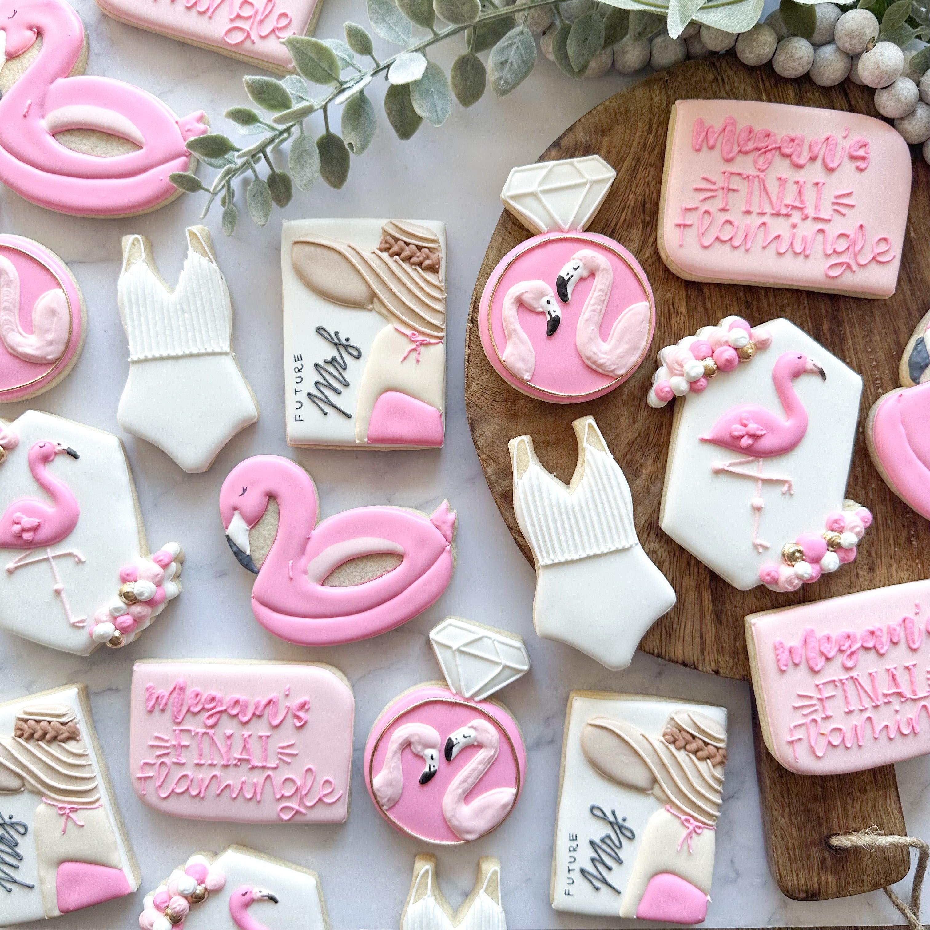 Custom Wedding Cookies