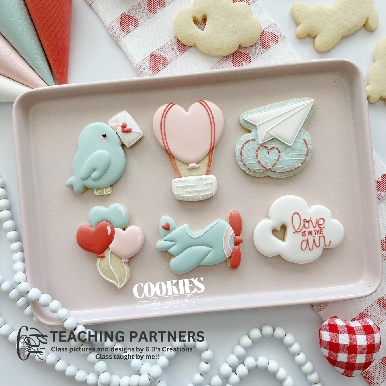 2/13 5:30pm Love Is In the Air Valentine's Day Cookie Class