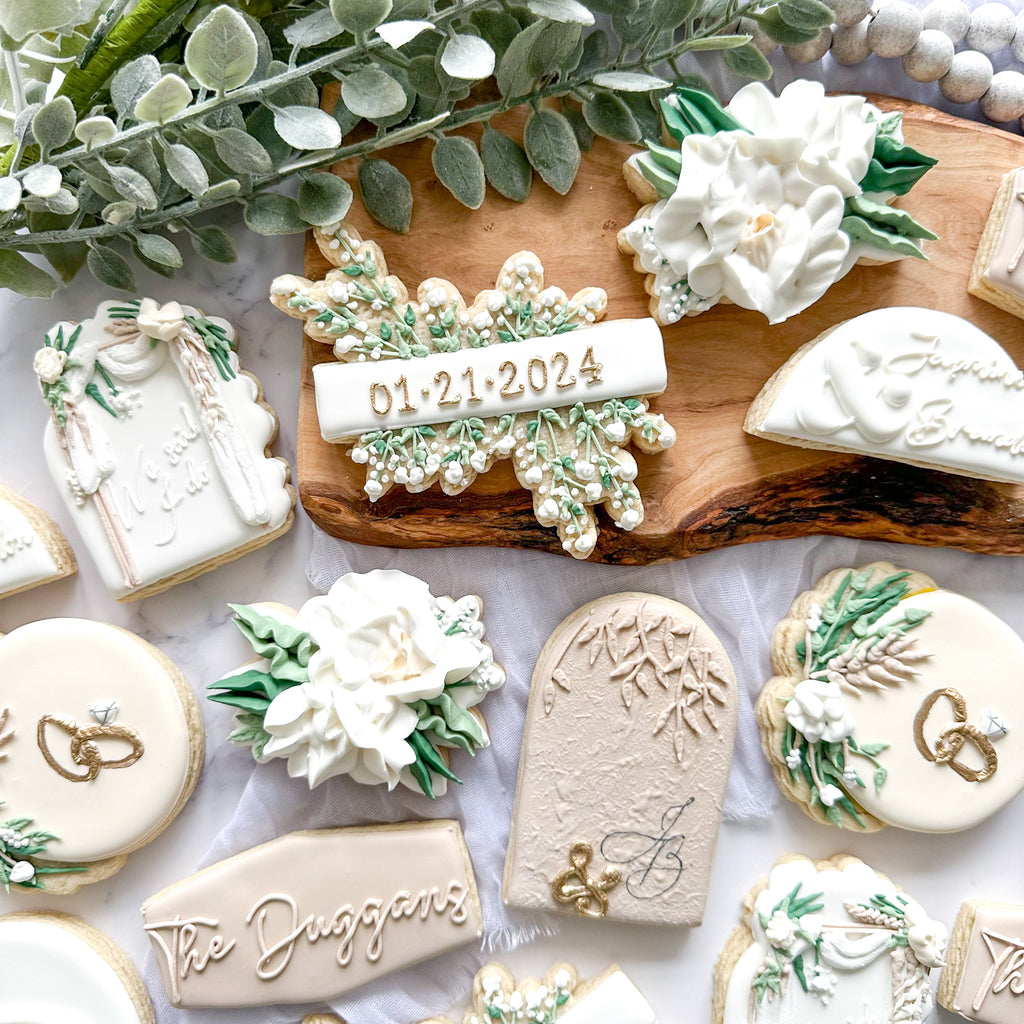 Custom Wedding Cookie Request