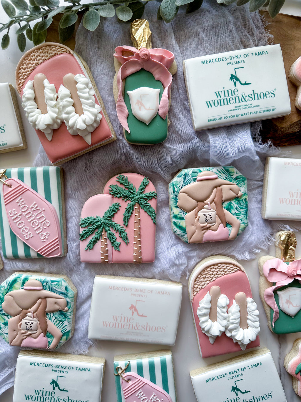 Custom Corporate Logo Cookies for Events & Client Gifts