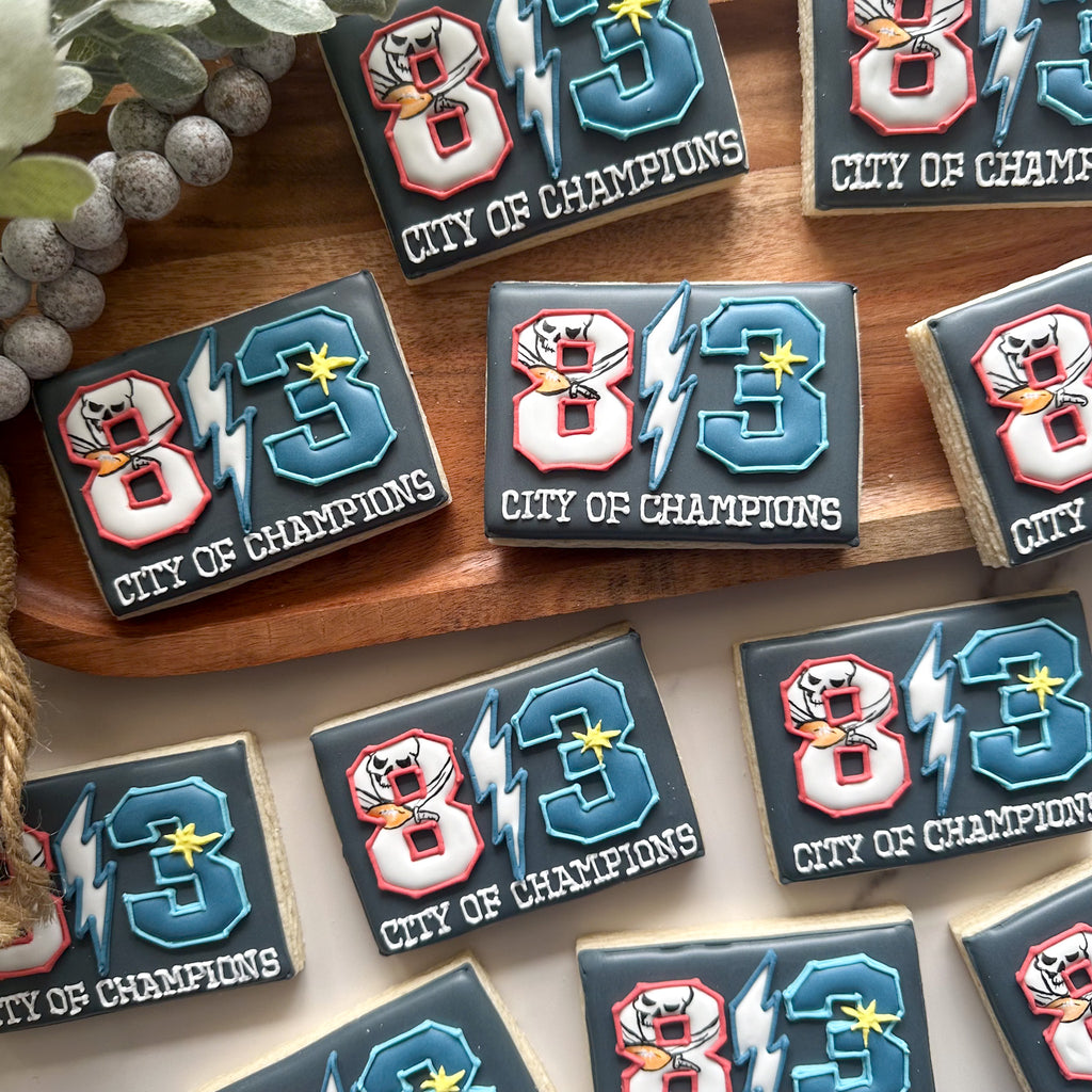 Custom Corporate Logo Cookies for Events & Client Gifts