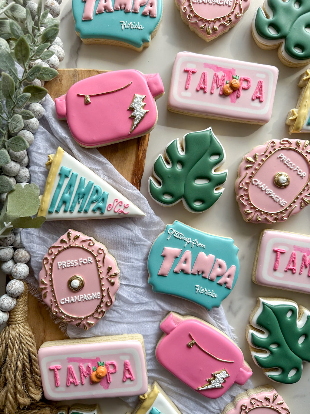 Custom Corporate Logo Cookies for Events & Client Gifts