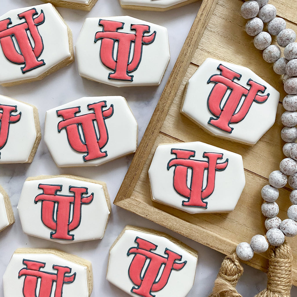 Custom Corporate Logo Cookies for Events & Client Gifts