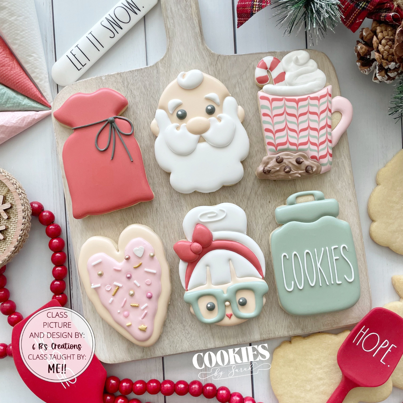 12/16 5:30pm Santa Baby Christmas Cookie Class